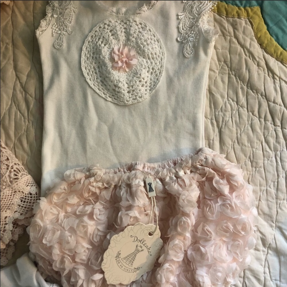 Beauty queen tank and ruffle bloomers